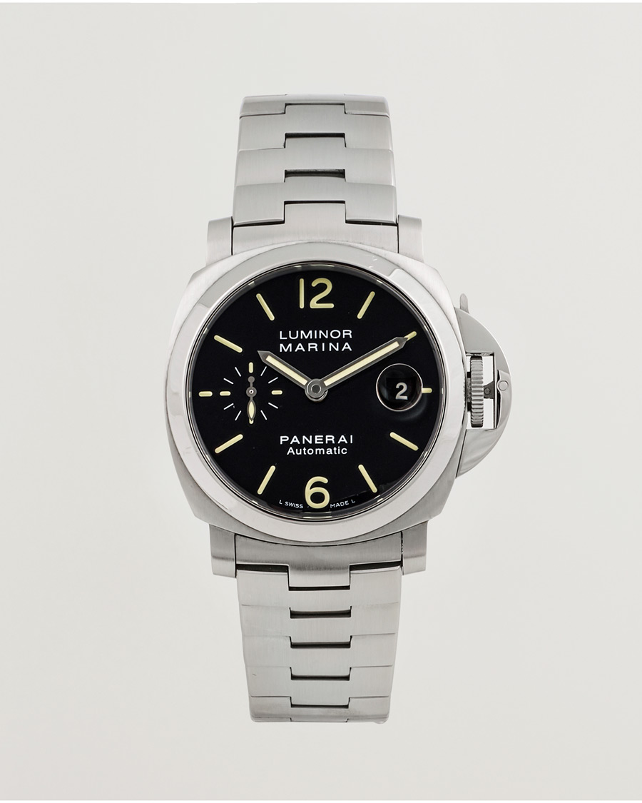 Men | Panerai Pre-Owned LUMINOR MARINA PAM00298 Silver | Panerai Pre-Owned | LUMINOR MARINA PAM00298 Silver