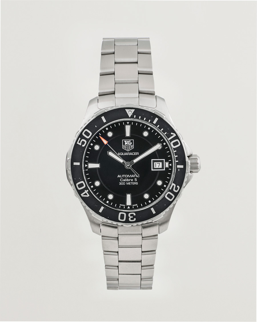 Men | Tag Heuer Pre-Owned Aquaracer WAN2110 Silver | Tag Heuer Pre-Owned | Aquaracer WAN2110 Silver
