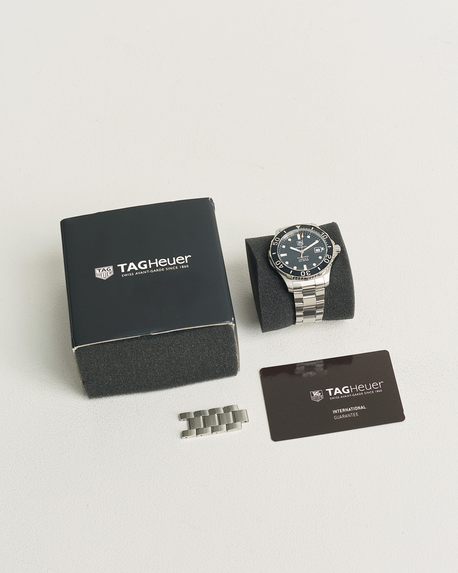 Men | Tag Heuer Pre-Owned Aquaracer WAN2110 Silver | Tag Heuer Pre-Owned | Aquaracer WAN2110 Silver