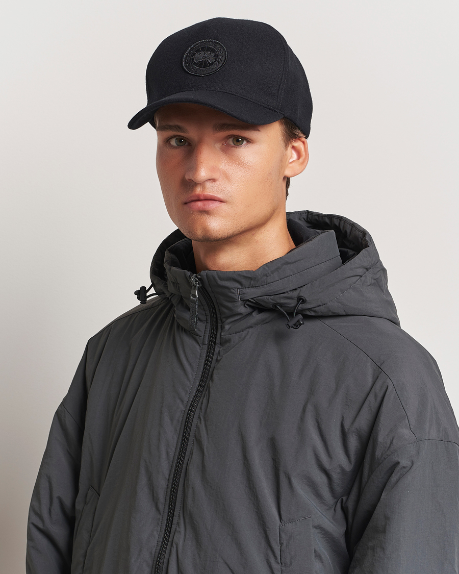 Men | Canada Goose Wool Cap Black | Canada Goose | Wool Cap Black