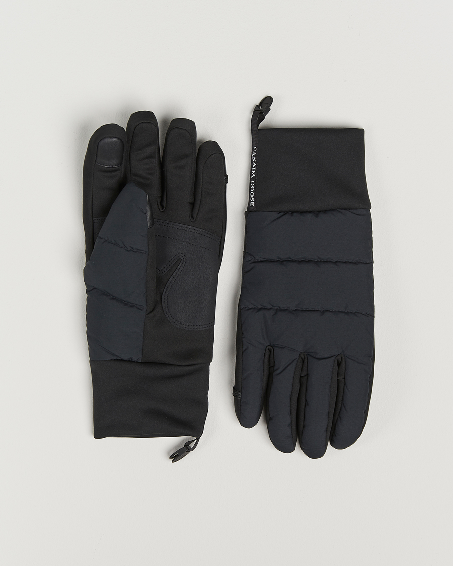 Men | Canada Goose Lightweight Puffer Gloves Black | Canada Goose | Lightweight Puffer Gloves Black