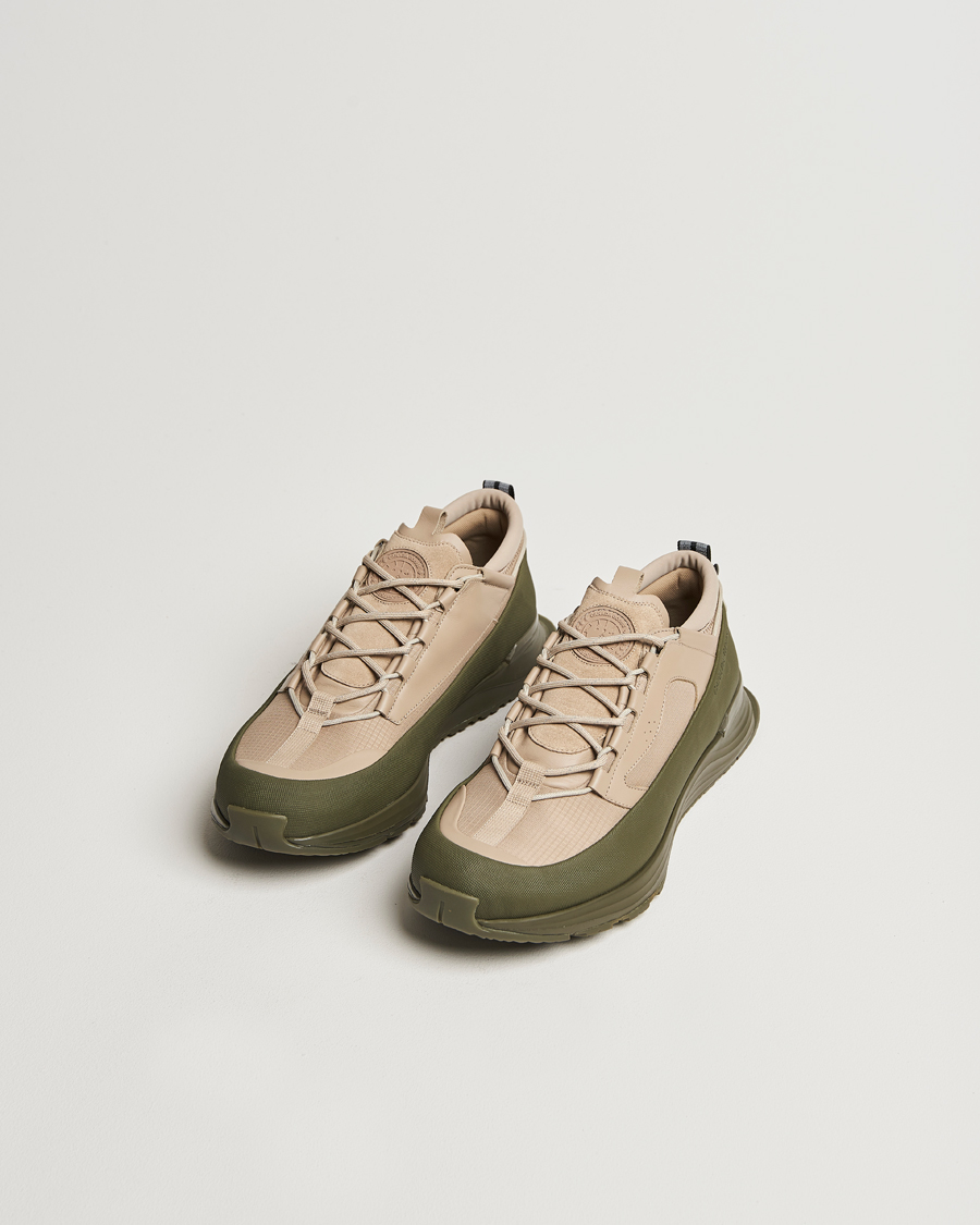 Men | Canada Goose Glacier Trail Sneaker Tan/Military Green | Canada Goose | Glacier Trail Sneaker Tan/Military Green