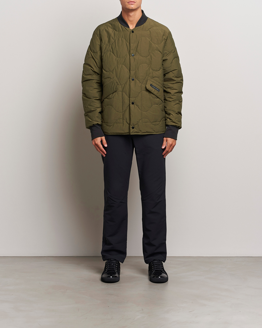 Men | Coats & Jackets | Canada Goose Black Label | Boswell Reversible Jacket Military Green