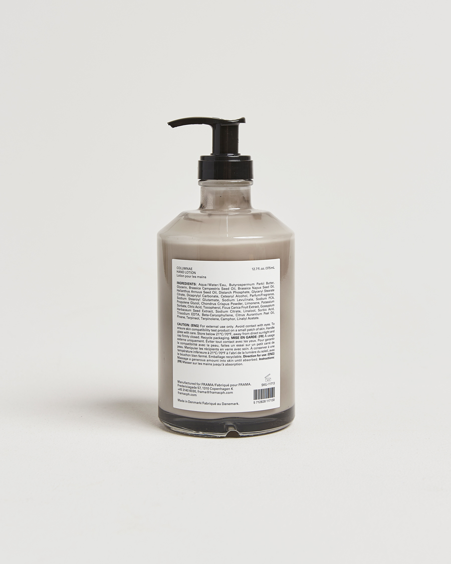 Men | Skincare | Frama | Columnae Hand Lotion 375ml