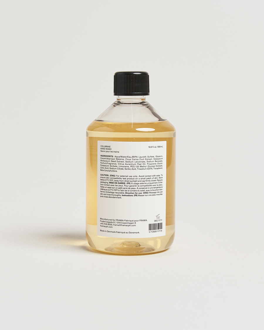 Men | Skincare | Frama | Columnae Hand Wash Refill 500ml