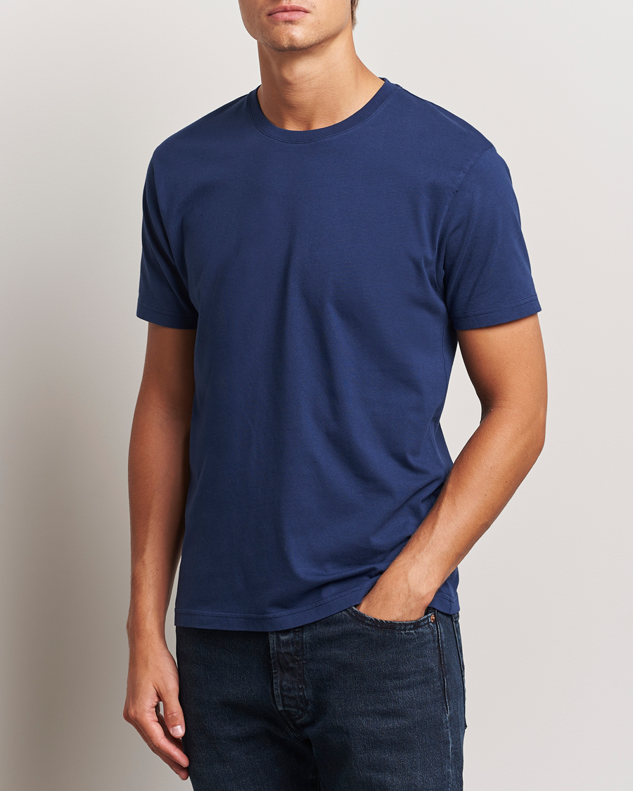 Men | T-Shirts | Colorful Standard | Classic Organic T-Shirt Marine Blue