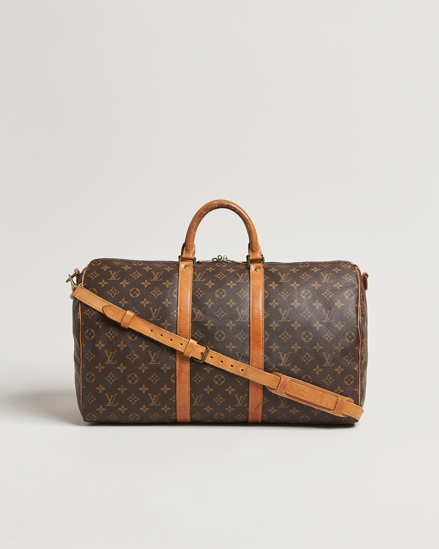 Men | Louis Vuitton Pre-Owned Keepall Bandoulière 50 Monogram | Louis Vuitton Pre-Owned | Keepall Bandoulière 50 Monogram