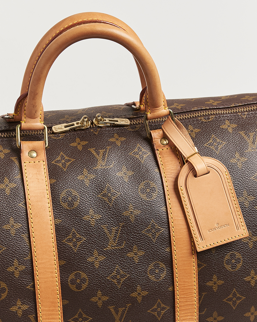 Men | Louis Vuitton Pre-Owned Keepall 55 Bag Monogram | Louis Vuitton Pre-Owned | Keepall 55 Bag Monogram