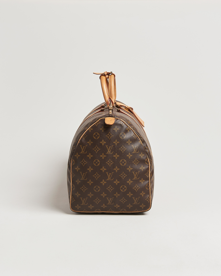 Men | Louis Vuitton Pre-Owned Keepall 55 Bag Monogram | Louis Vuitton Pre-Owned | Keepall 55 Bag Monogram