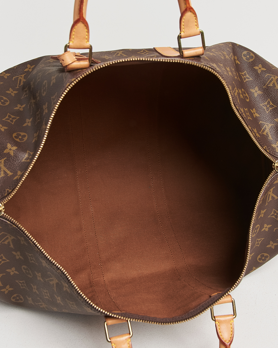 Men | Louis Vuitton Pre-Owned Keepall 55 Bag Monogram | Louis Vuitton Pre-Owned | Keepall 55 Bag Monogram