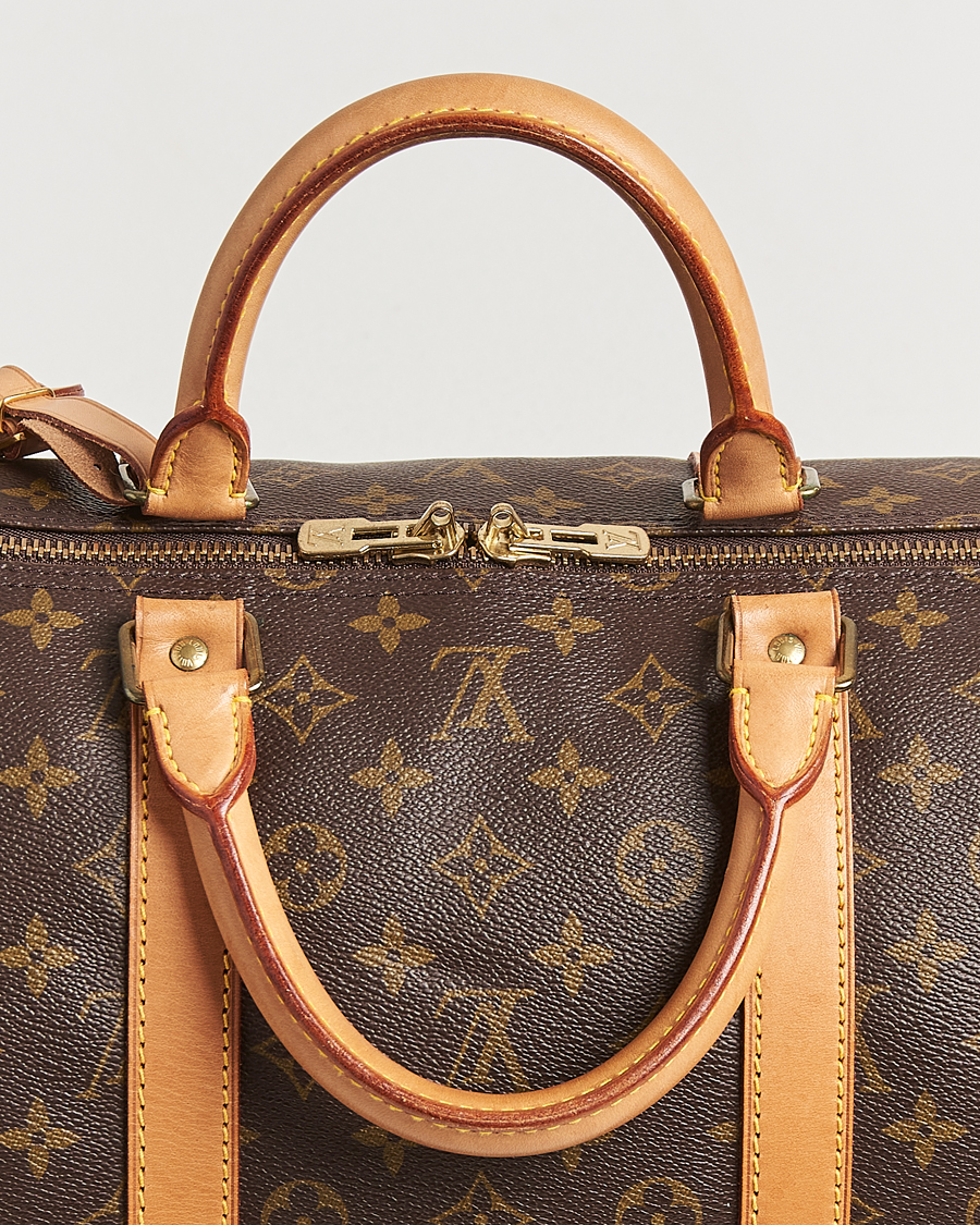 Men | Louis Vuitton Pre-Owned Keepall 55 Bag Monogram | Louis Vuitton Pre-Owned | Keepall 55 Bag Monogram