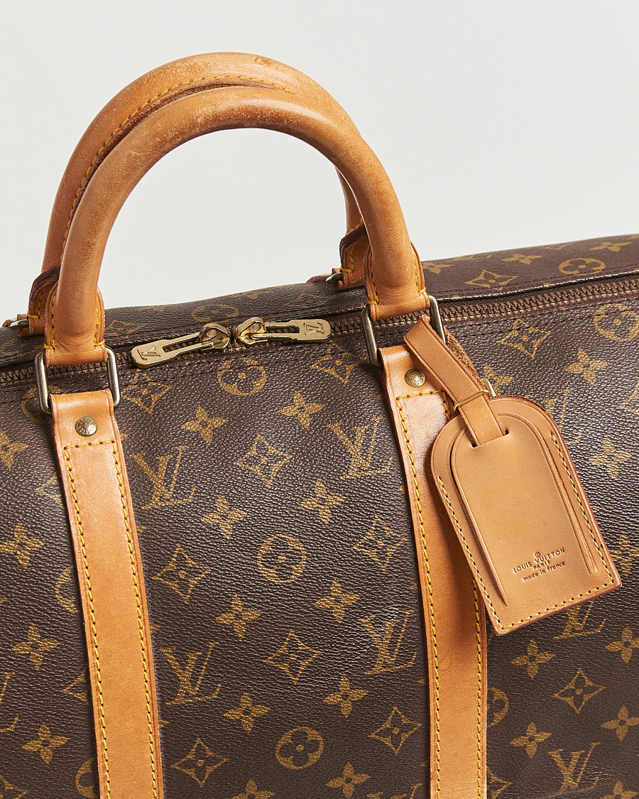 Men | Louis Vuitton Pre-Owned Keepall 50 Bag Monogram | Louis Vuitton Pre-Owned | Keepall 50 Bag Monogram