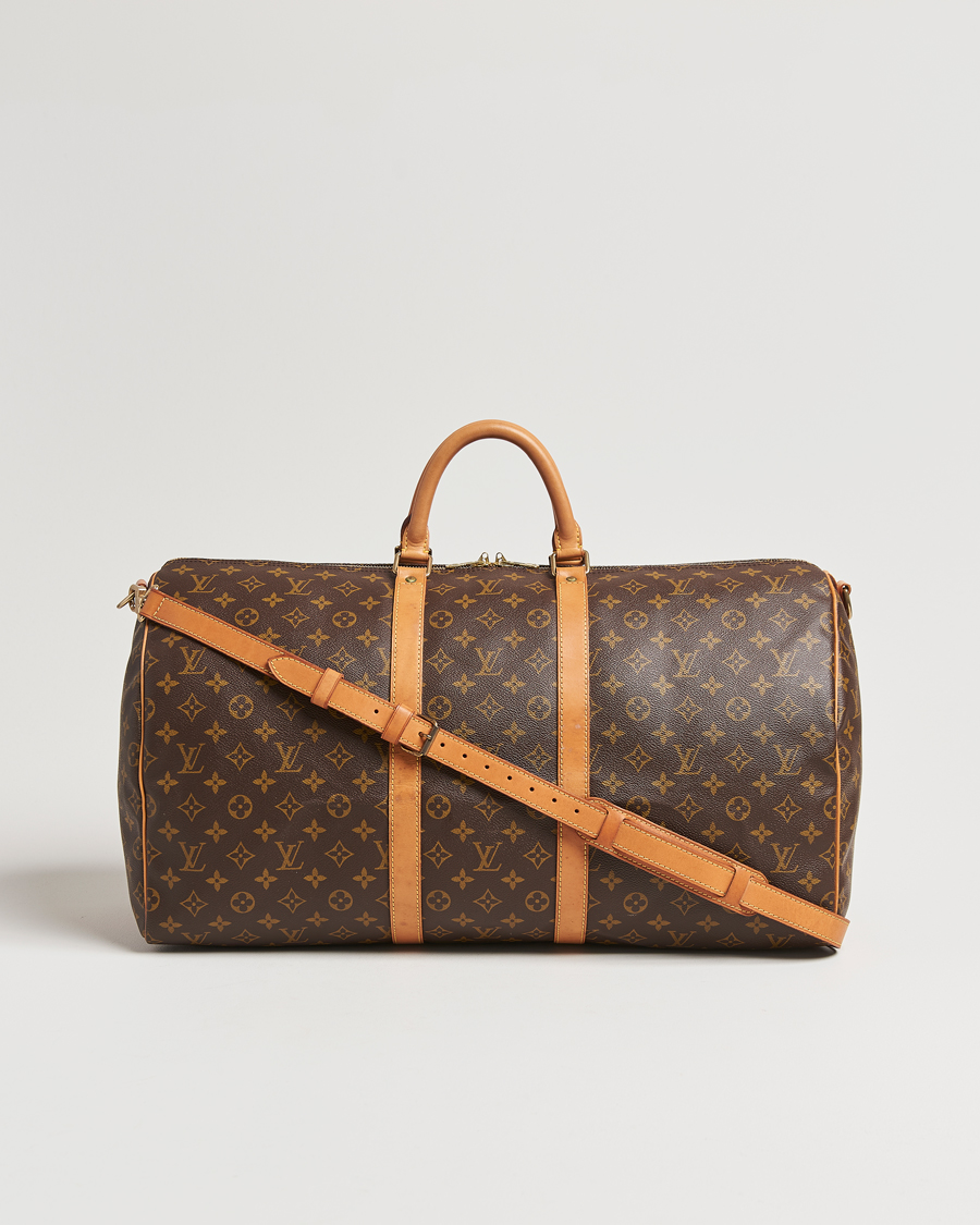 Men | Louis Vuitton Pre-Owned Keepall Bandoulière 55 Monogram | Louis Vuitton Pre-Owned | Keepall Bandoulière 55 Monogram