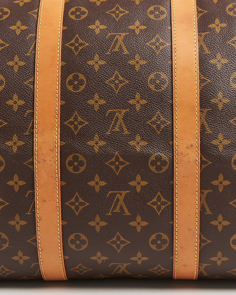 Men | Louis Vuitton Pre-Owned Keepall Bandoulière 55 Monogram | Louis Vuitton Pre-Owned | Keepall Bandoulière 55 Monogram