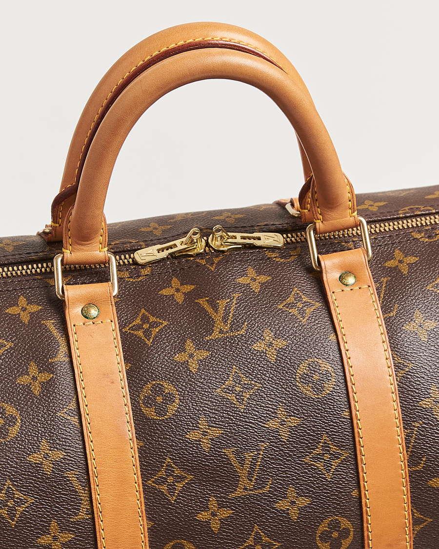 Men | Louis Vuitton Pre-Owned Keepall Bandoulière 55 Monogram | Louis Vuitton Pre-Owned | Keepall Bandoulière 55 Monogram