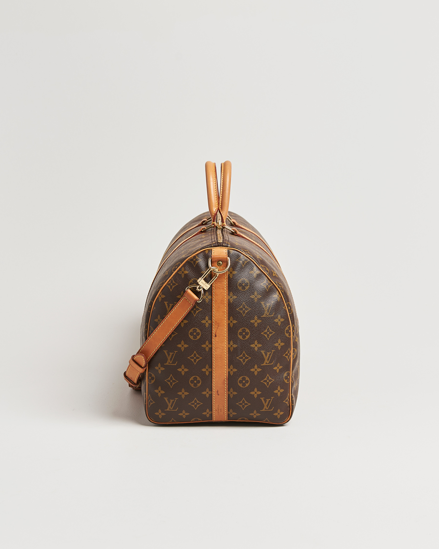 Men | Louis Vuitton Pre-Owned Keepall Bandoulière 55 Monogram | Louis Vuitton Pre-Owned | Keepall Bandoulière 55 Monogram