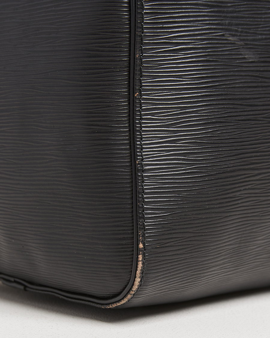 Men | Louis Vuitton Pre-Owned Keepall 45 Epi Leather Travel Bag Black | Louis Vuitton Pre-Owned | Keepall 45 Epi Leather Travel Bag Black