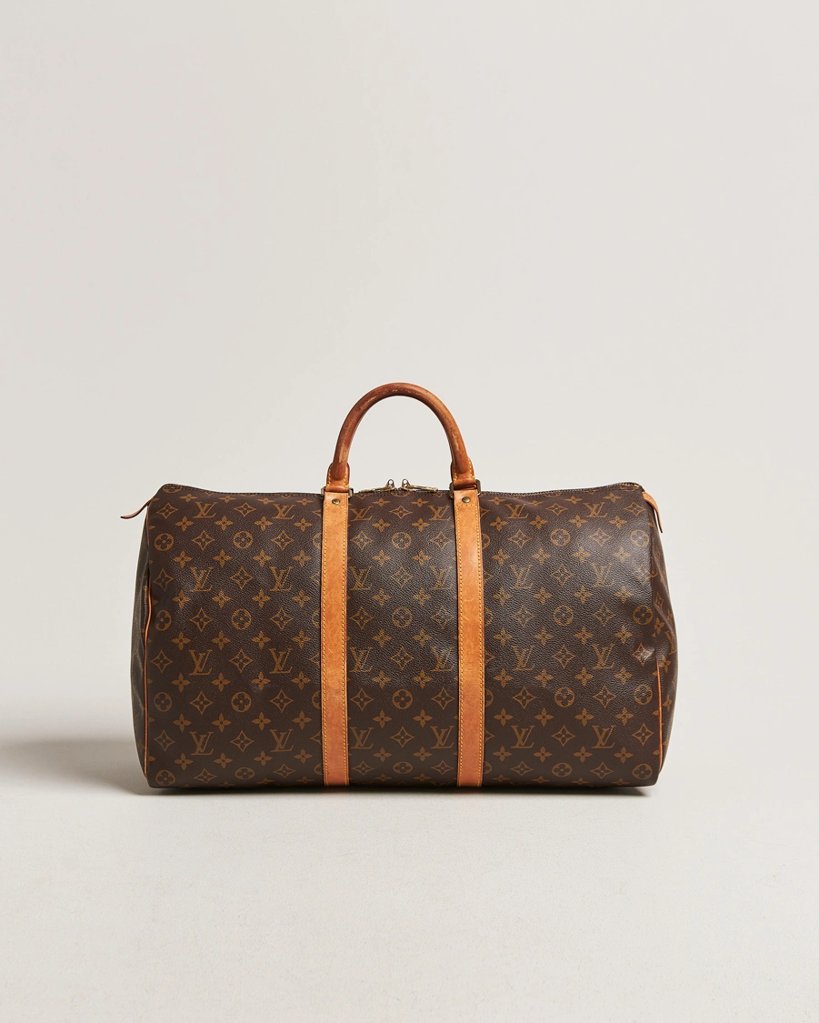 Men | Louis Vuitton Pre-Owned Keepall 50 Bag Monogram | Louis Vuitton Pre-Owned | Keepall 50 Bag Monogram