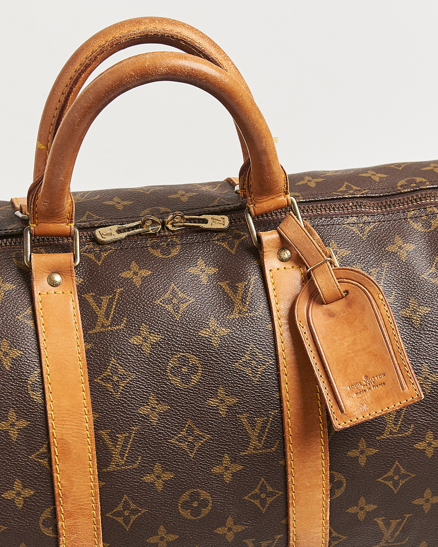 Men | Louis Vuitton Pre-Owned Keepall 50 Bag Monogram | Louis Vuitton Pre-Owned | Keepall 50 Bag Monogram