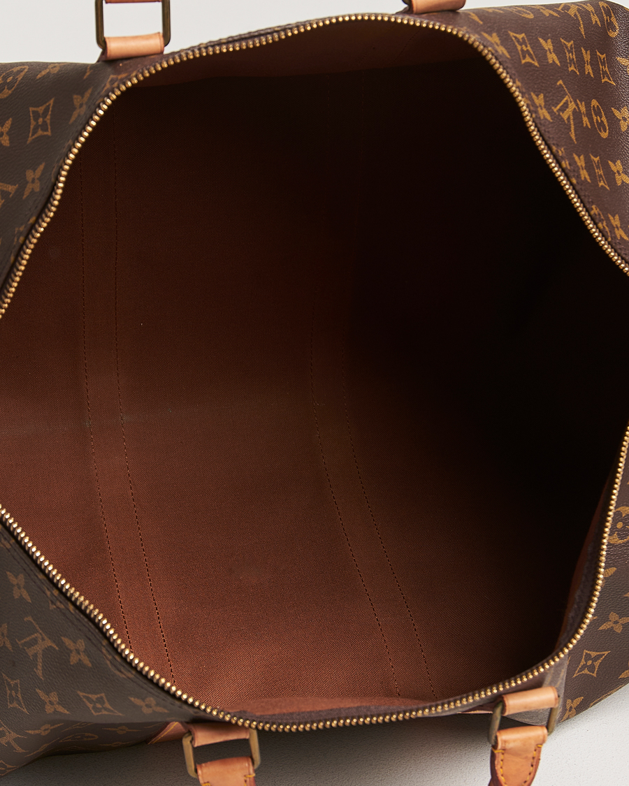 Louis Vuitton Pre-Owned Keepall 55 Bag Monogram at CareOfCarl.com
