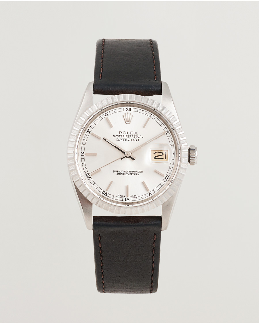 Men | Rolex Pre-Owned Datejust 16030 Silver | Rolex Pre-Owned | Datejust 16030 Silver