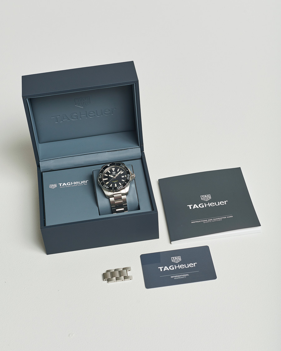 Men | Tag Heuer Pre-Owned Aquaracer 300M Silver | Tag Heuer Pre-Owned | Aquaracer 300M Silver