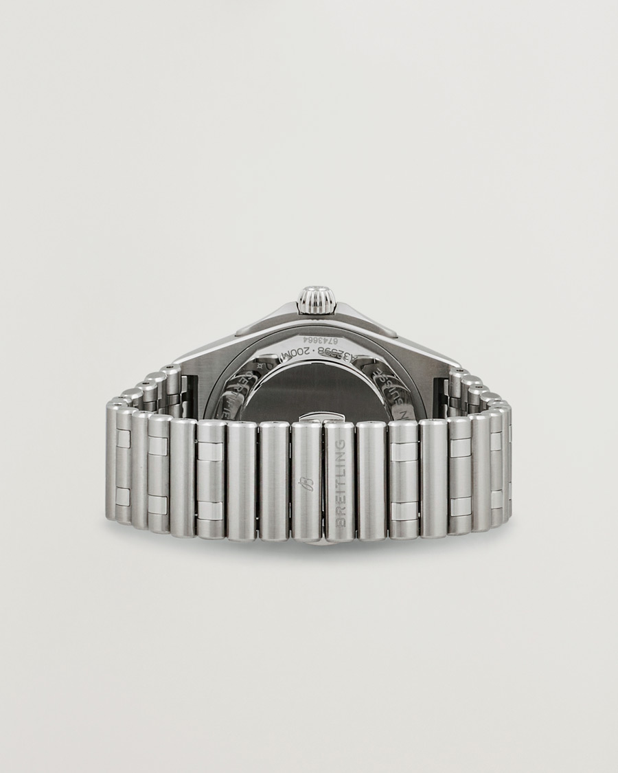 Men | Breitling Pre-Owned Chronomat GMT A32398 Silver | Breitling Pre-Owned | Chronomat GMT A32398 Silver