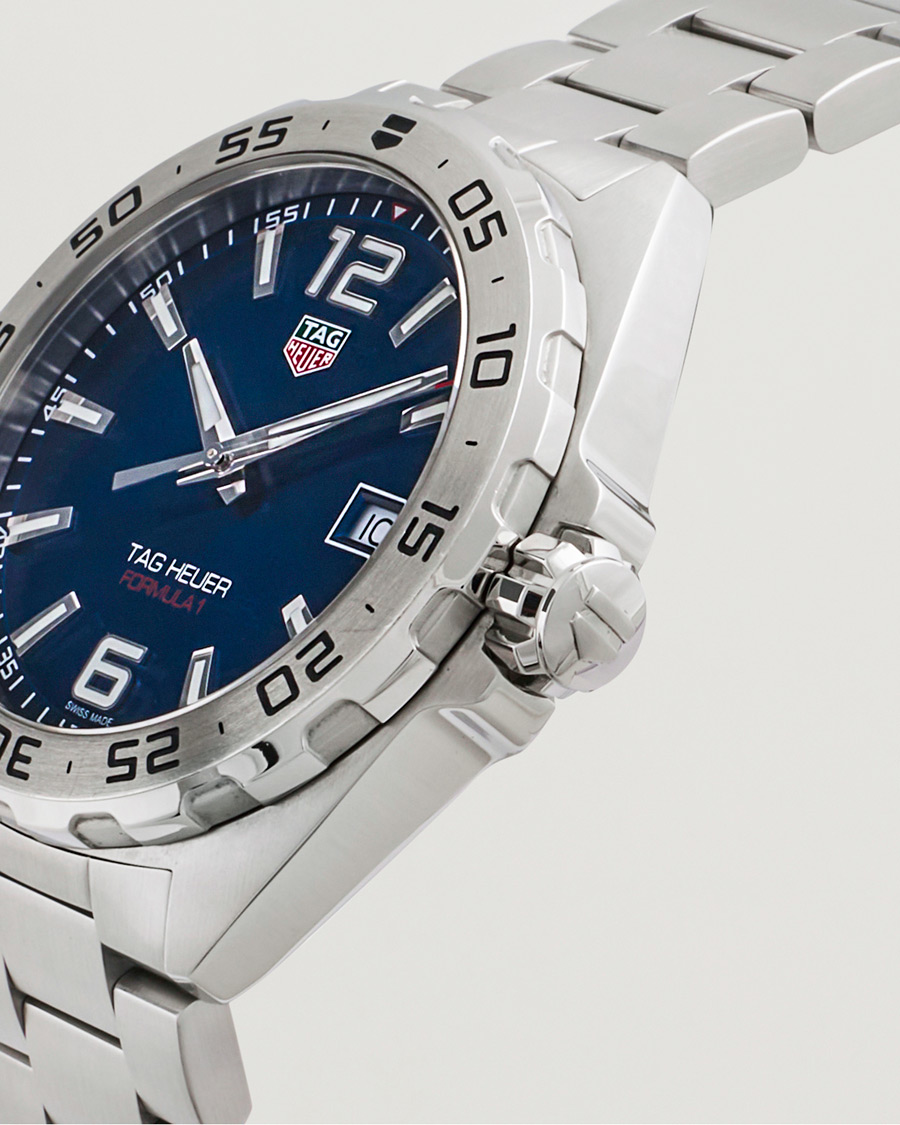 Men | Tag Heuer Pre-Owned Formula 1 WAZ1118 Silver | Tag Heuer Pre-Owned | Formula 1 WAZ1118 Silver