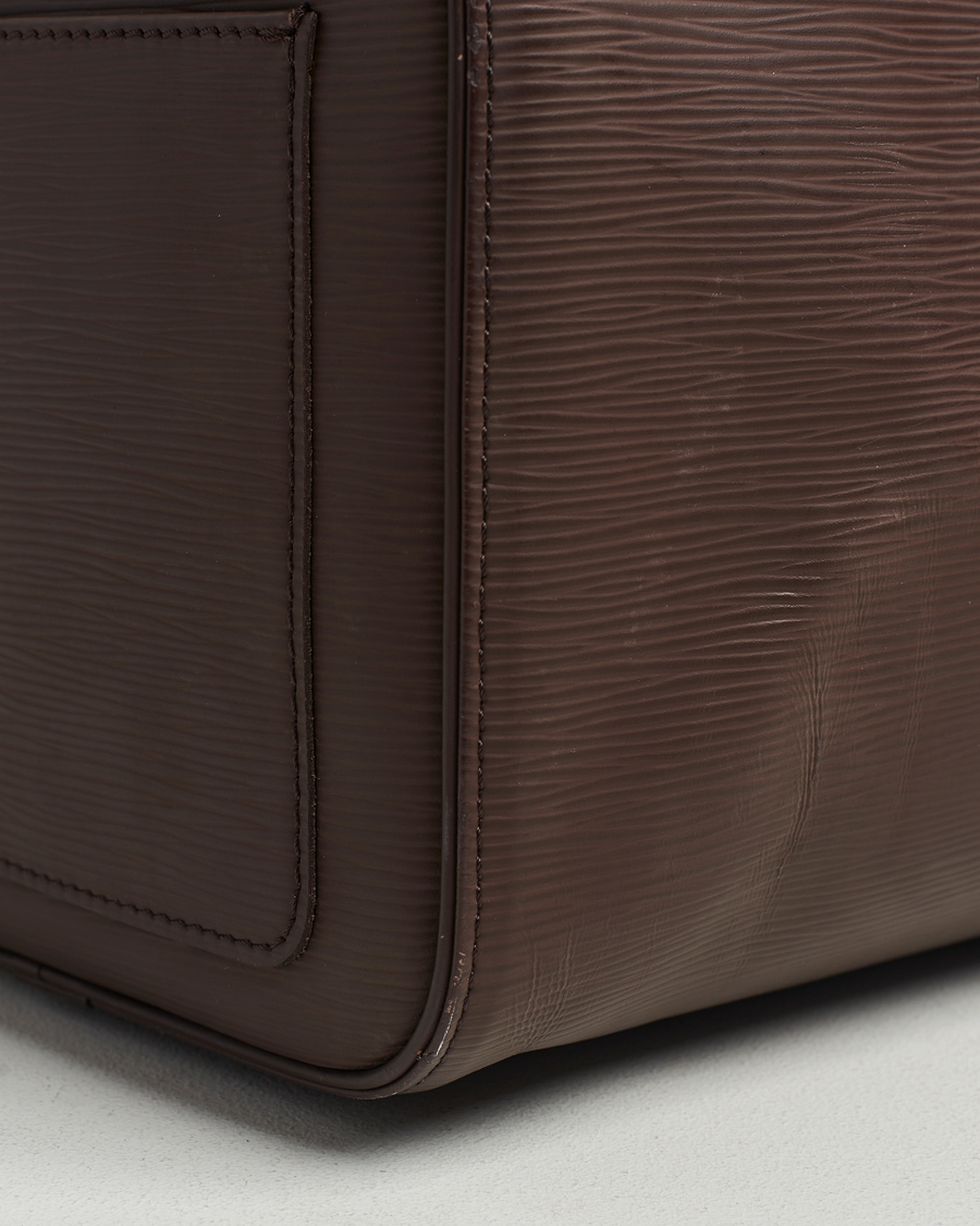 Men | Louis Vuitton Pre-Owned Keepall 45 Epi Leather Travel Bag Brown  | Louis Vuitton Pre-Owned | Keepall 45 Epi Leather Travel Bag Brown 