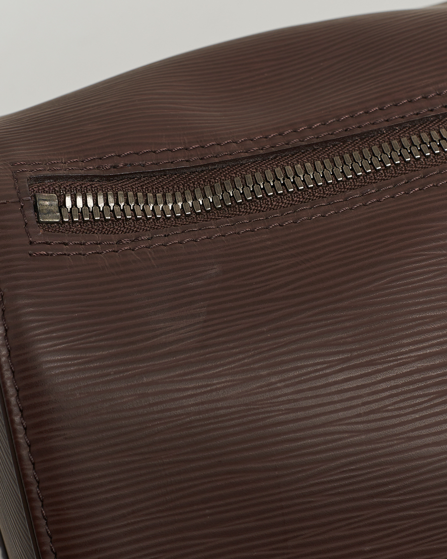 Men | Louis Vuitton Pre-Owned Keepall 45 Epi Leather Travel Bag Brown  | Louis Vuitton Pre-Owned | Keepall 45 Epi Leather Travel Bag Brown 