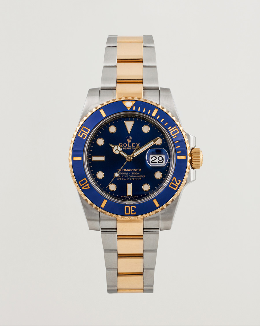 Men | Rolex Pre-Owned Submariner Date G/S 116613 Silver | Rolex Pre-Owned | Submariner Date G/S 116613 Silver