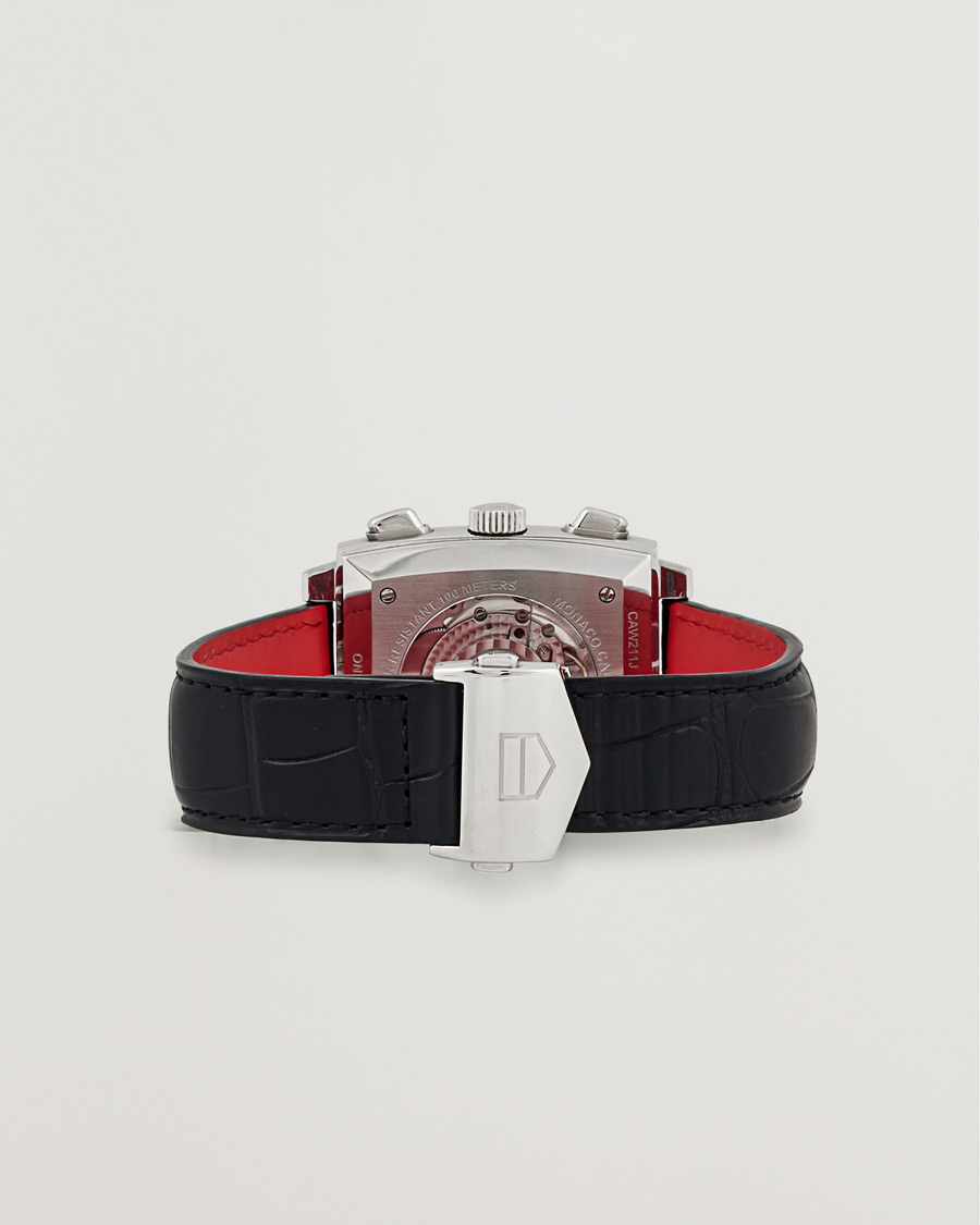 Men | Tag Heuer Pre-Owned Monaco Final Edition Silver | Tag Heuer Pre-Owned | Monaco Final Edition Silver
