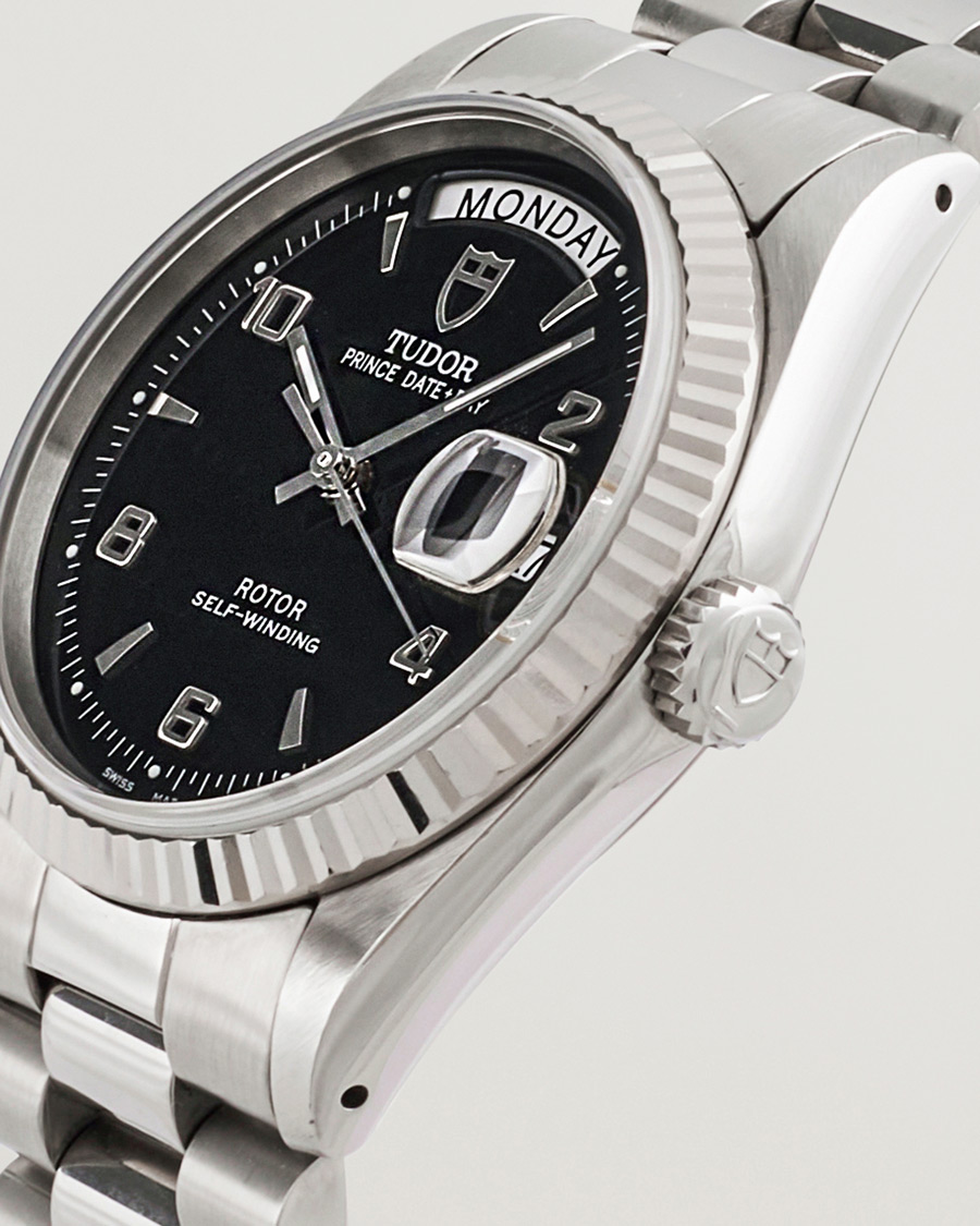 Men | Tudor Pre-Owned Date Day 76214 Silver | Tudor Pre-Owned | Date Day 76214 Silver
