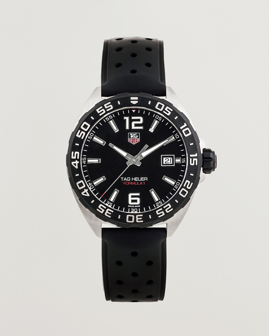 Men | Tag Heuer Pre-Owned Formula 1 WAZ1110 Silver | Tag Heuer Pre-Owned | Formula 1 WAZ1110 Silver