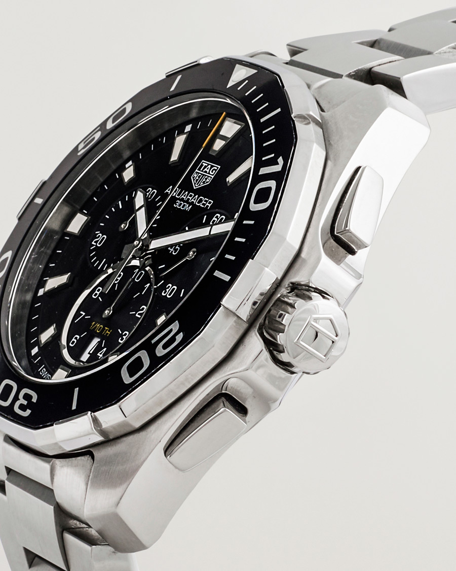 Men | Tag Heuer Pre-Owned Aquaracer Chrono Silver | Tag Heuer Pre-Owned | Aquaracer Chrono Silver