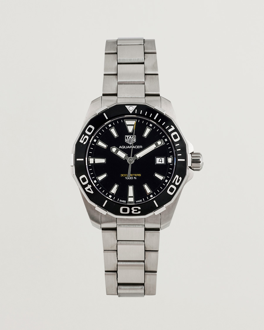 Men | Tag Heuer Pre-Owned Aquaracer 300M Silver | Tag Heuer Pre-Owned | Aquaracer 300M Silver