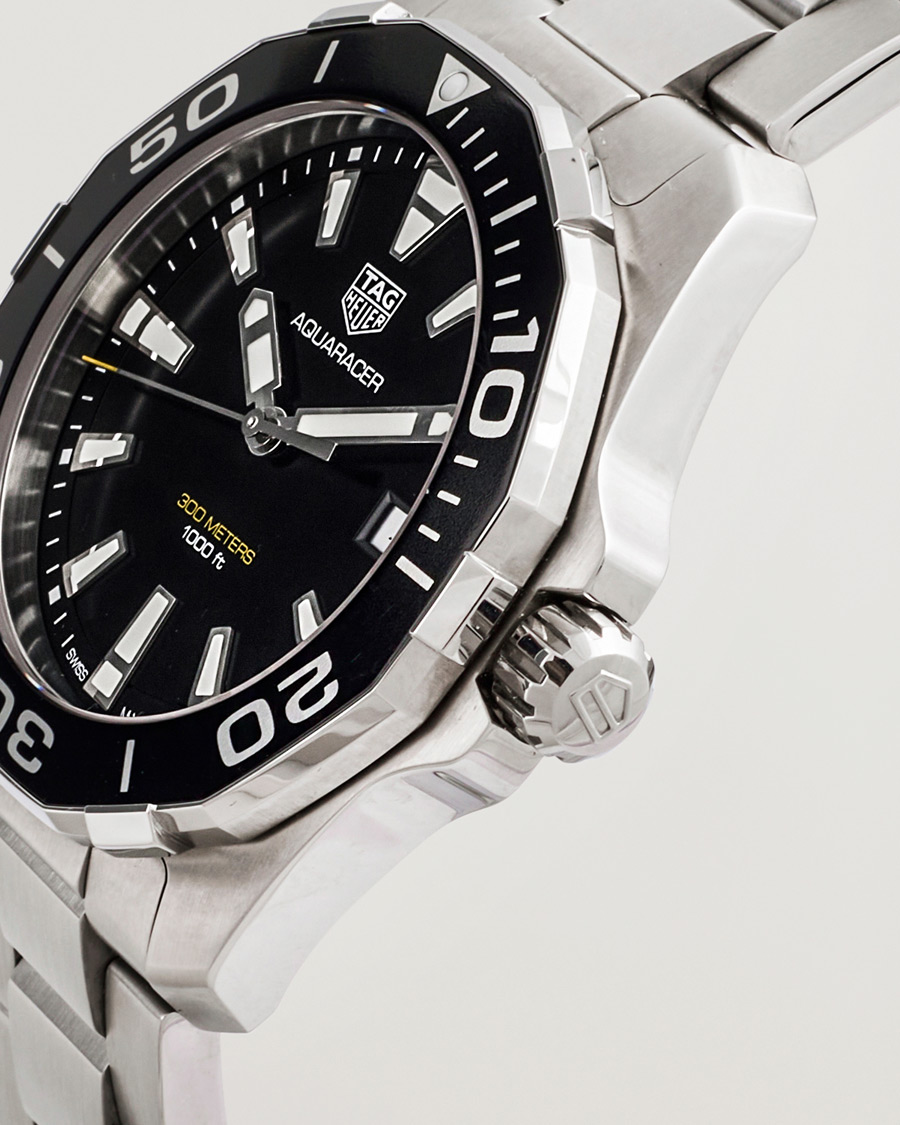 Men | Tag Heuer Pre-Owned Aquaracer 300M Silver | Tag Heuer Pre-Owned | Aquaracer 300M Silver