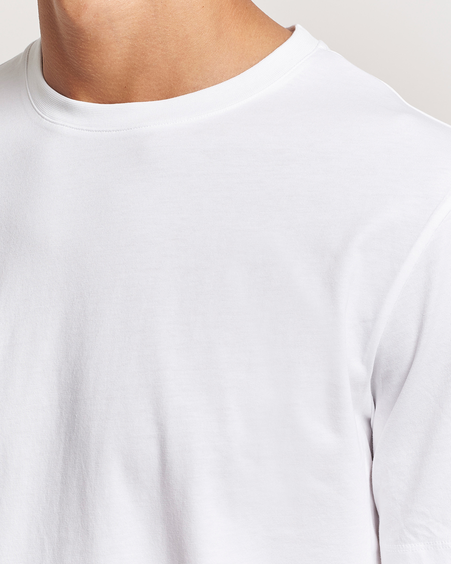 Men | T-Shirts | A Day's March | Midweight T-Shirt White