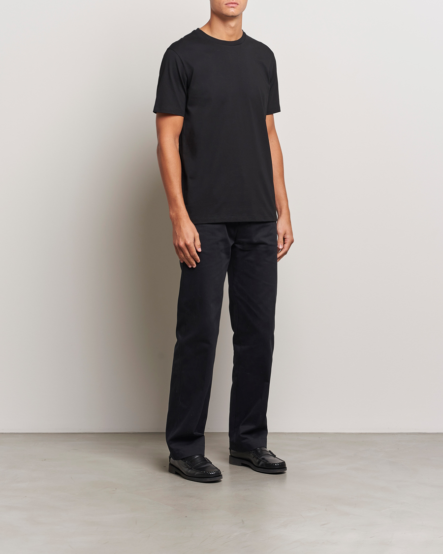 Men | T-Shirts | A Day's March | Midweight T-Shirt Black