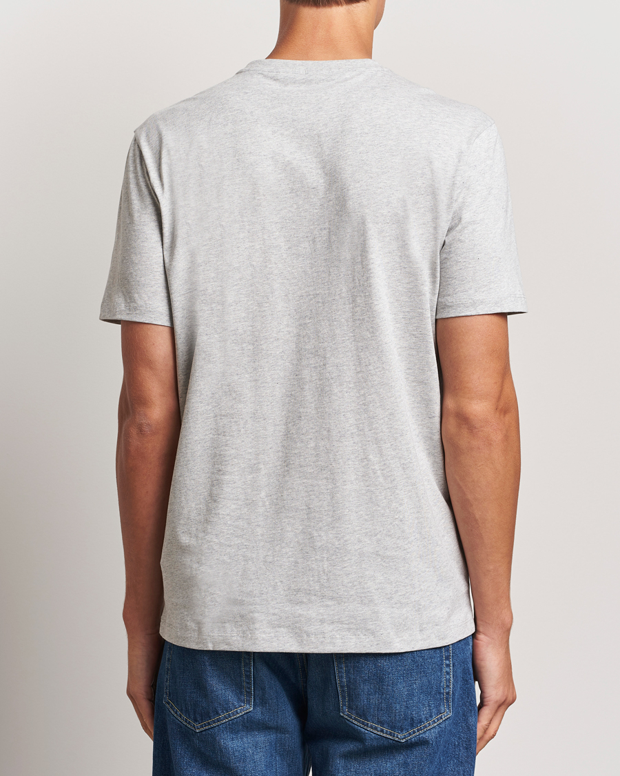Men | T-Shirts | A Day's March | Midweight T-Shirt Grey Melange