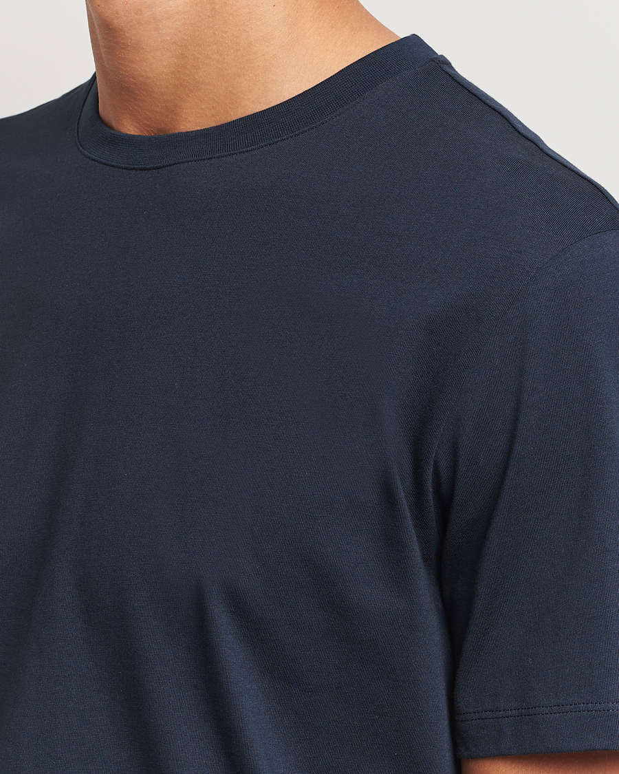 Men | T-Shirts | A Day's March | Midweight T-Shirt Navy