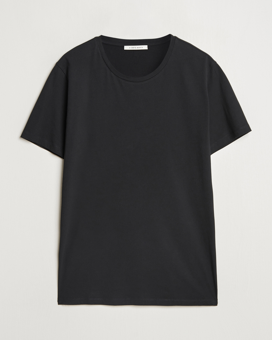 Men | T-Shirts | A Day's March | Lightweight T-Shirt Black