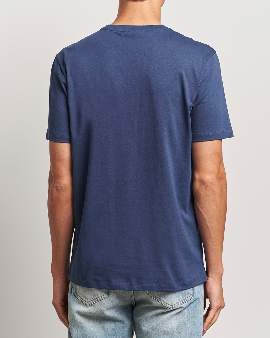 Men | T-Shirts | A Day's March | Midweight T-Shirt Brewers Blue