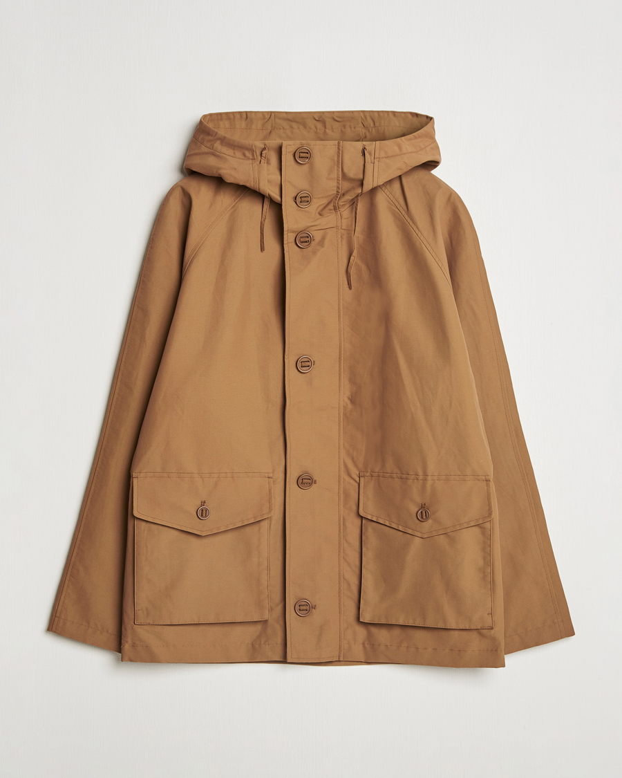 Men | Coats & Jackets | A Day's March | Port Short Nylon Parka Dijon