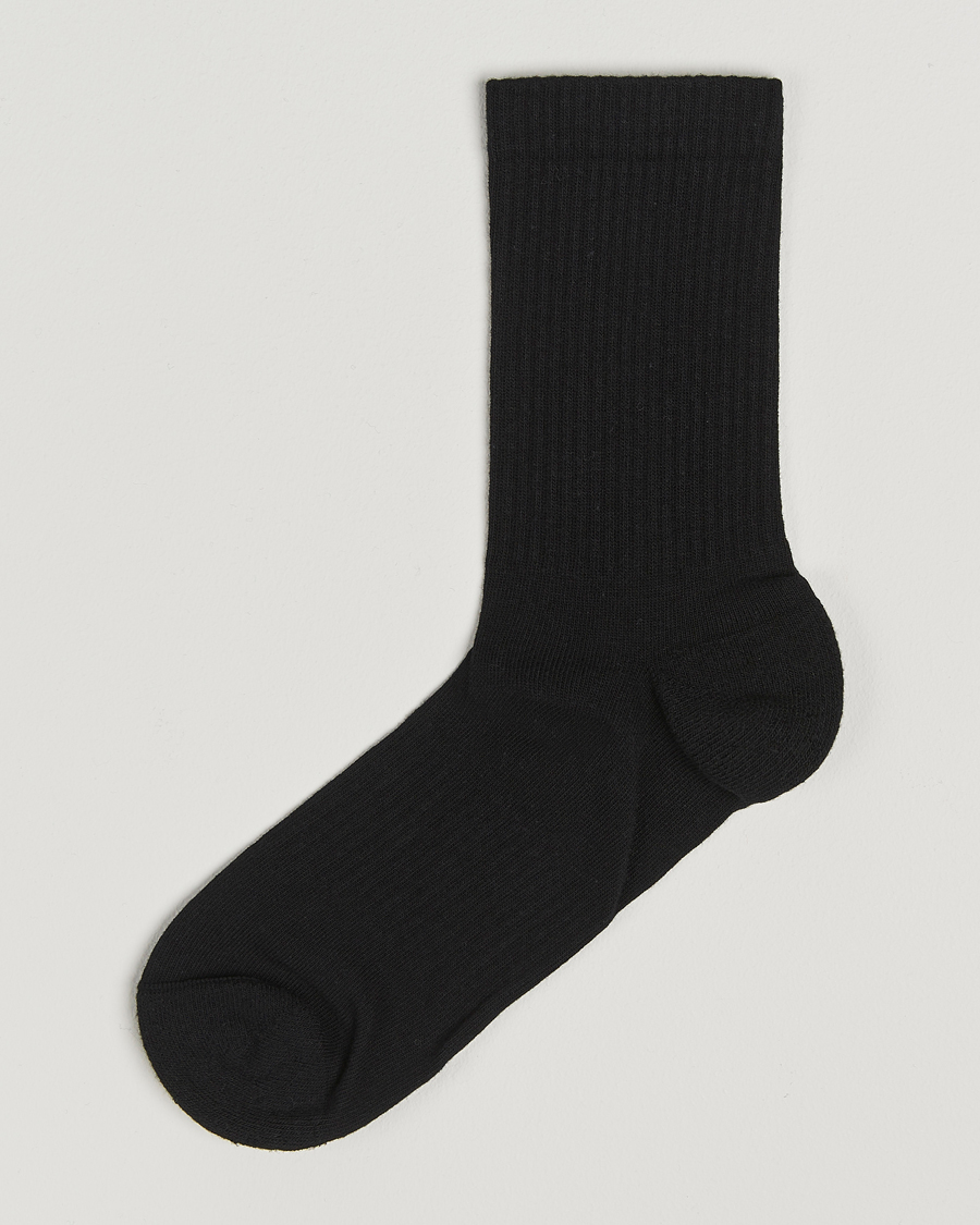 Men | Underwear & Socks | Sweyd | Crew Cotton Socks Black