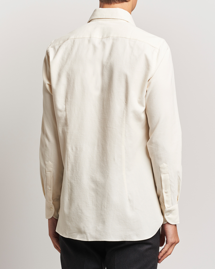Men | Shirts | 100Hands | Japan Corduroy Shirt Off White