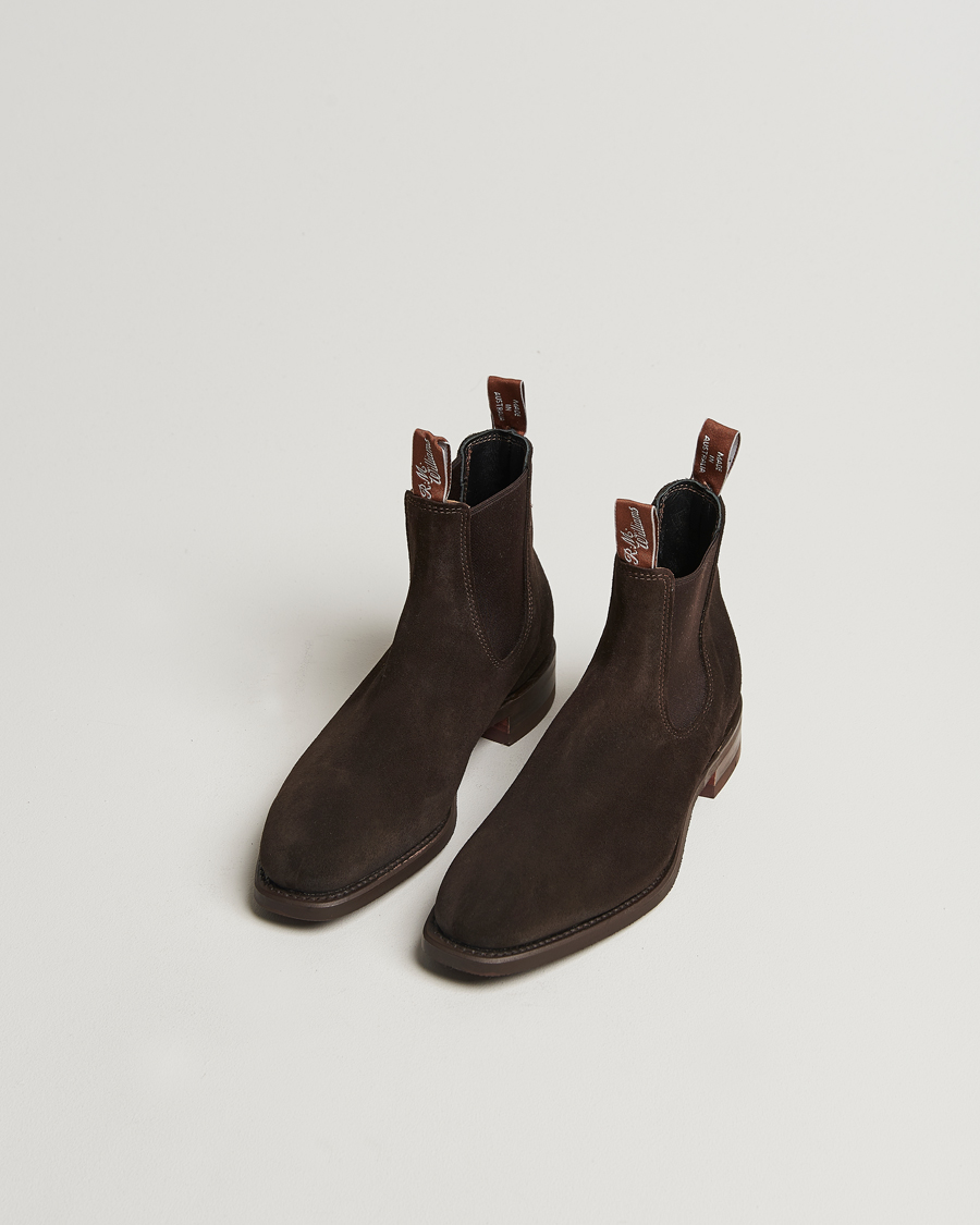Men | Boots | R.M.Williams | Comfort Craftsman G Boot Chocolate Suede