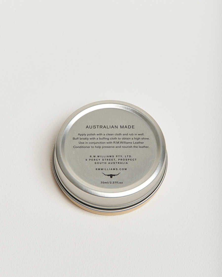 Men | Shoe Care | R.M.Williams | Stockman's Boot Polish 70ml Natural