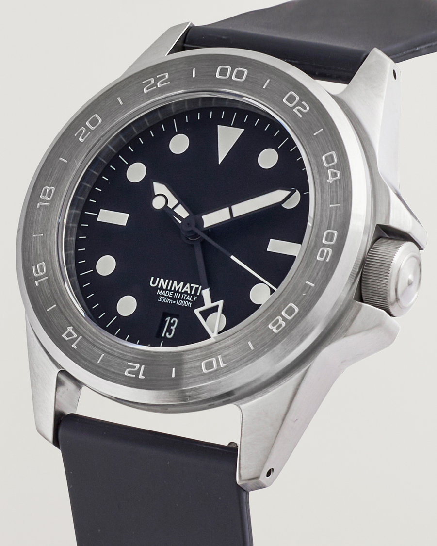 Men | UNIMATIC Modello Quattro GMT Limited Watch Black | UNIMATIC | Modello Quattro GMT Limited Watch Black