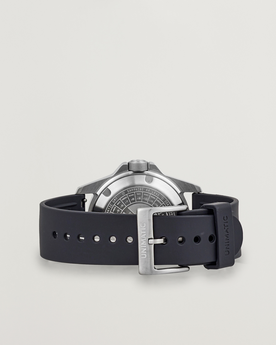 Men | UNIMATIC Modello Quattro GMT Limited Watch Black | UNIMATIC | Modello Quattro GMT Limited Watch Black